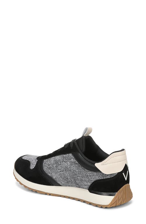 Vionic Monarch Sneaker In Black Ivory