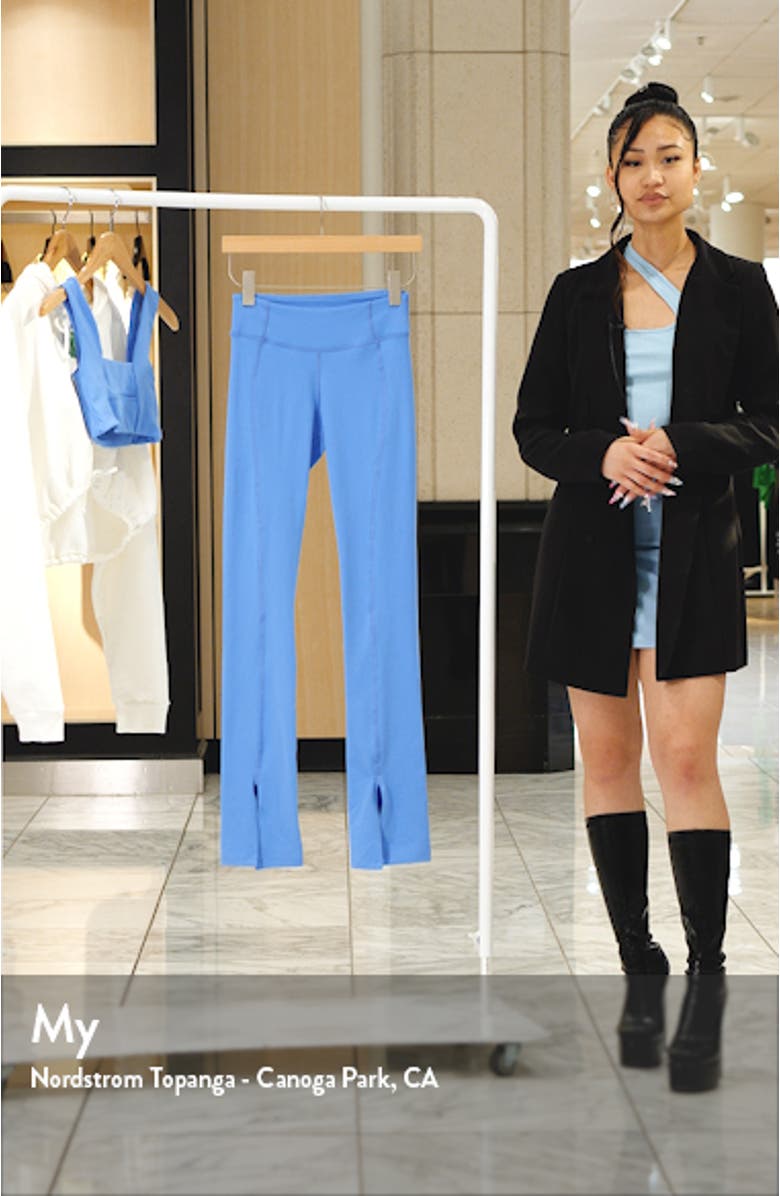 Long Split Hem Leggings, sales video thumbnail