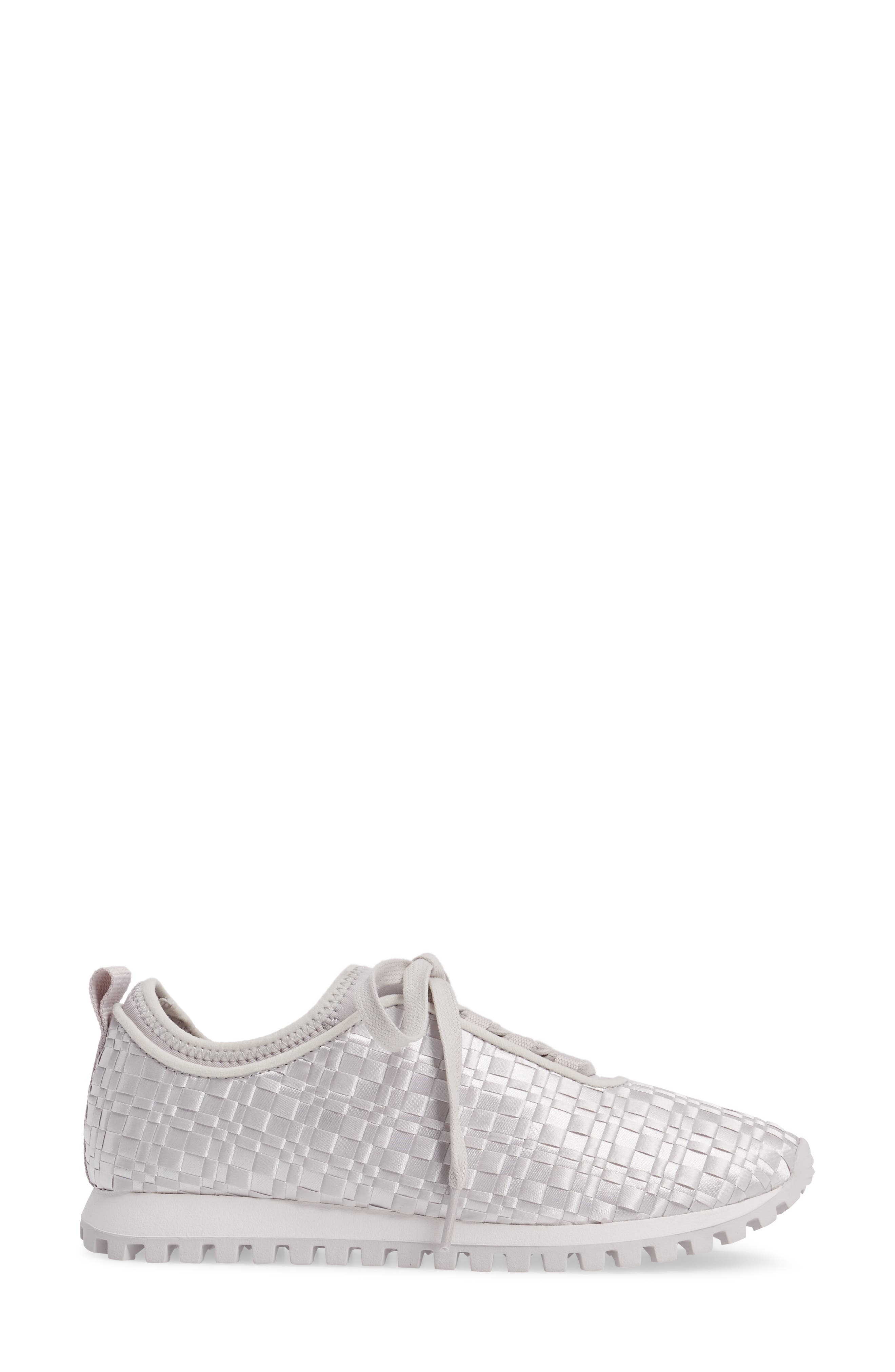 BCBG Lynn Sock Fit Woven Sneaker, Alternate, color, 