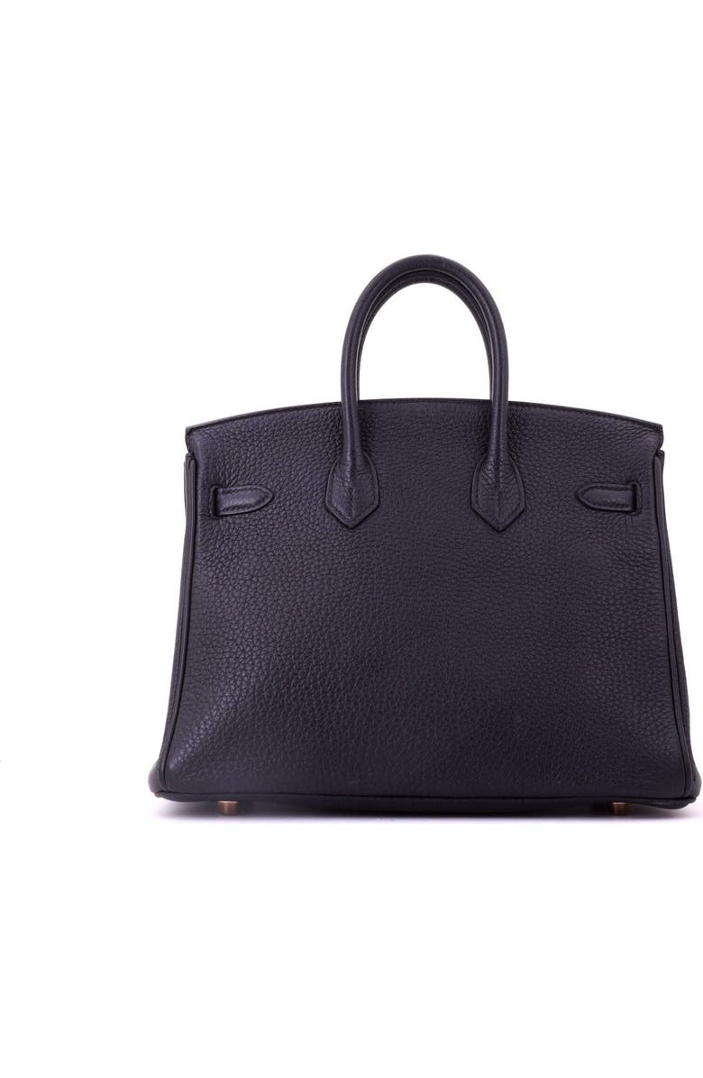 Pre-Owned Hermes Birkin Handbag Black Togo with Gold Hardware 25, Alternate, color, Noir