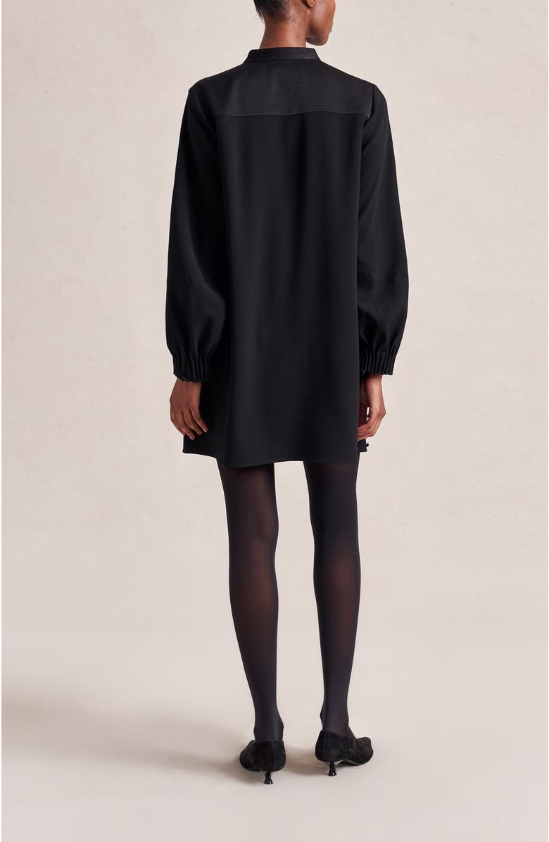 La Ligne Francine Mini Dress, Alternate, color, Black