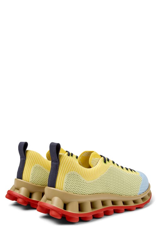 Camper X Sunnei Pelotissima Sneakers In Yellow Multi