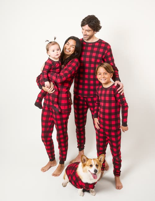 Leveret Cotton Plaid Matching Family Holiday Pajamas In Multi