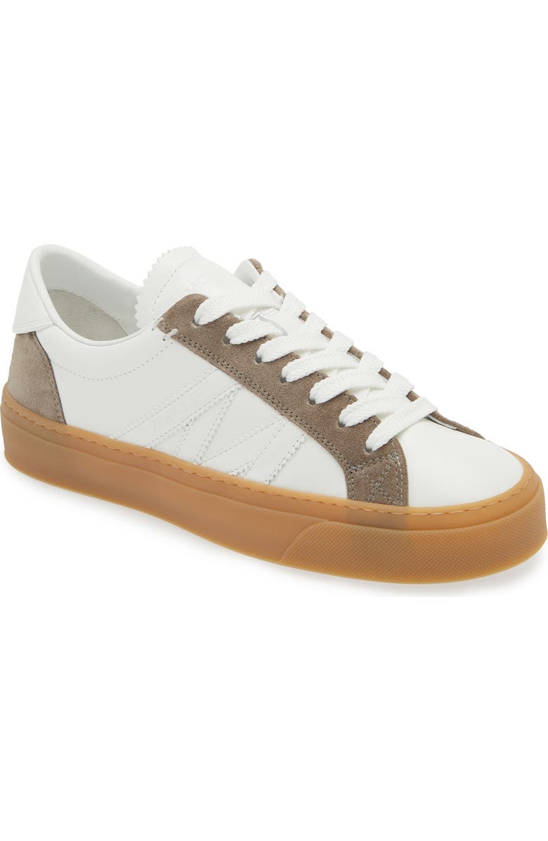 Moncler Monaco Lace-Up Sneaker, Main, color,