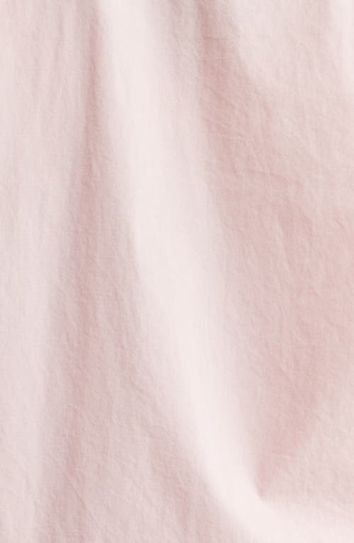 Nordstrom Oversize Shirting Short Pajamas In Pink Puff