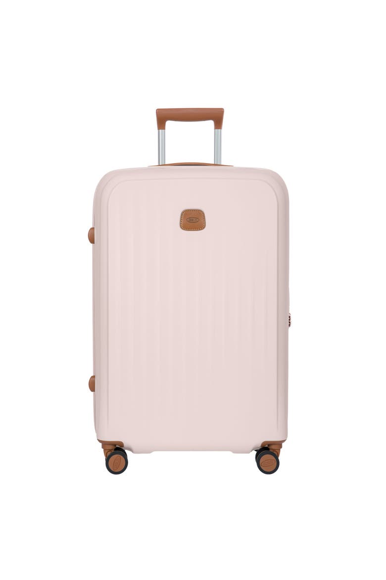 Taormina Hardside Expandable 27" Medium Checked Spinner Luggage, Main, color, Pink
