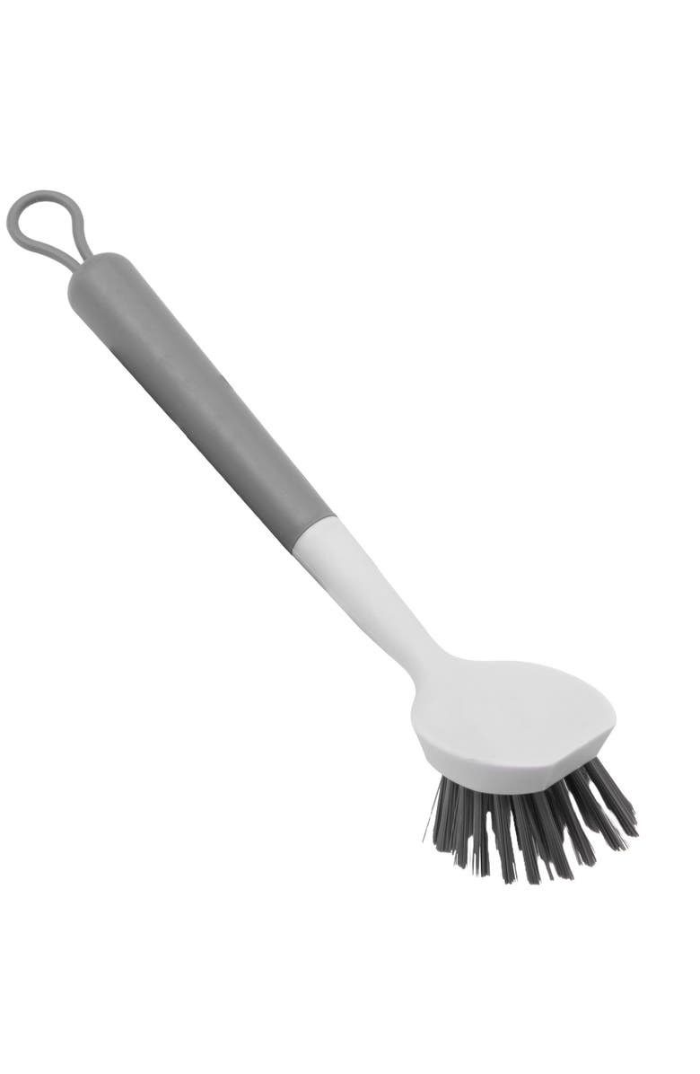 OU Multipurpose Heavy Duty Silicone Scrub Brush, Main, color, White