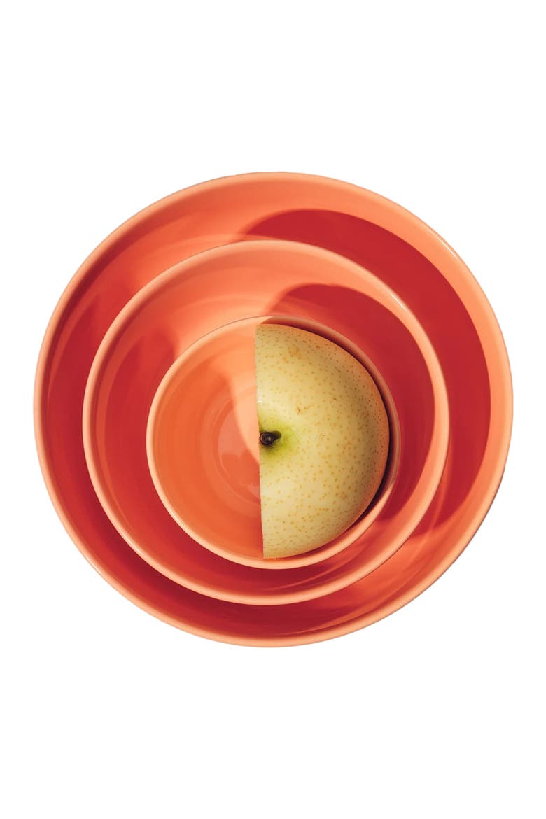 Medium Bowl - Set of 4, Alternate, color, Coral
