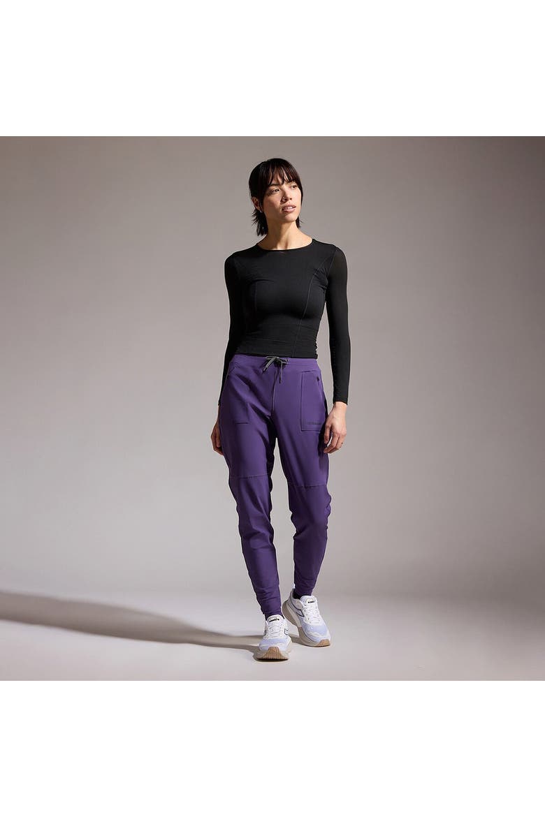 Everyday Track Pant - Women's, Alternate, color, Purple Indigo