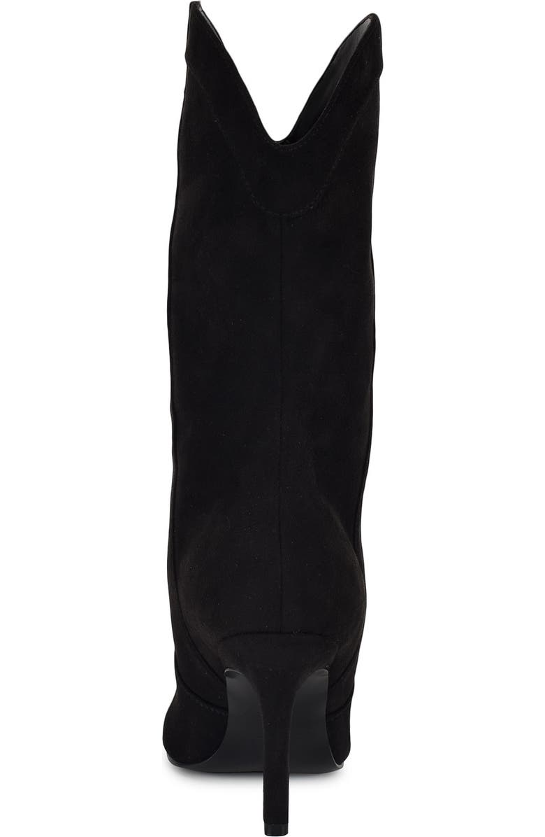 Nine West Grasy Western Boot, Alternate, color, Blk02