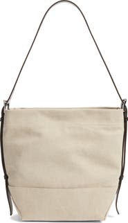Lemaire Small Belted Canvas Tote