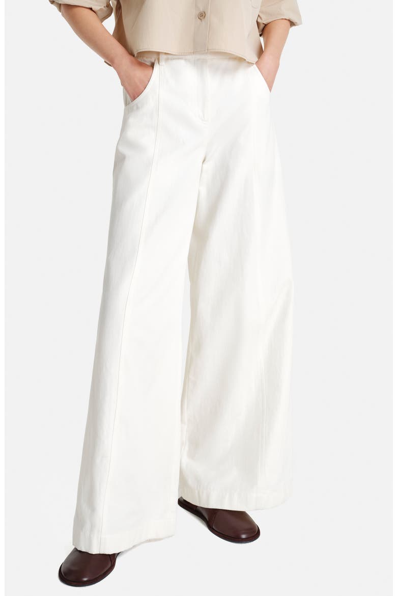 Dees Wide Leg Pants, Main, color, IVOIREA