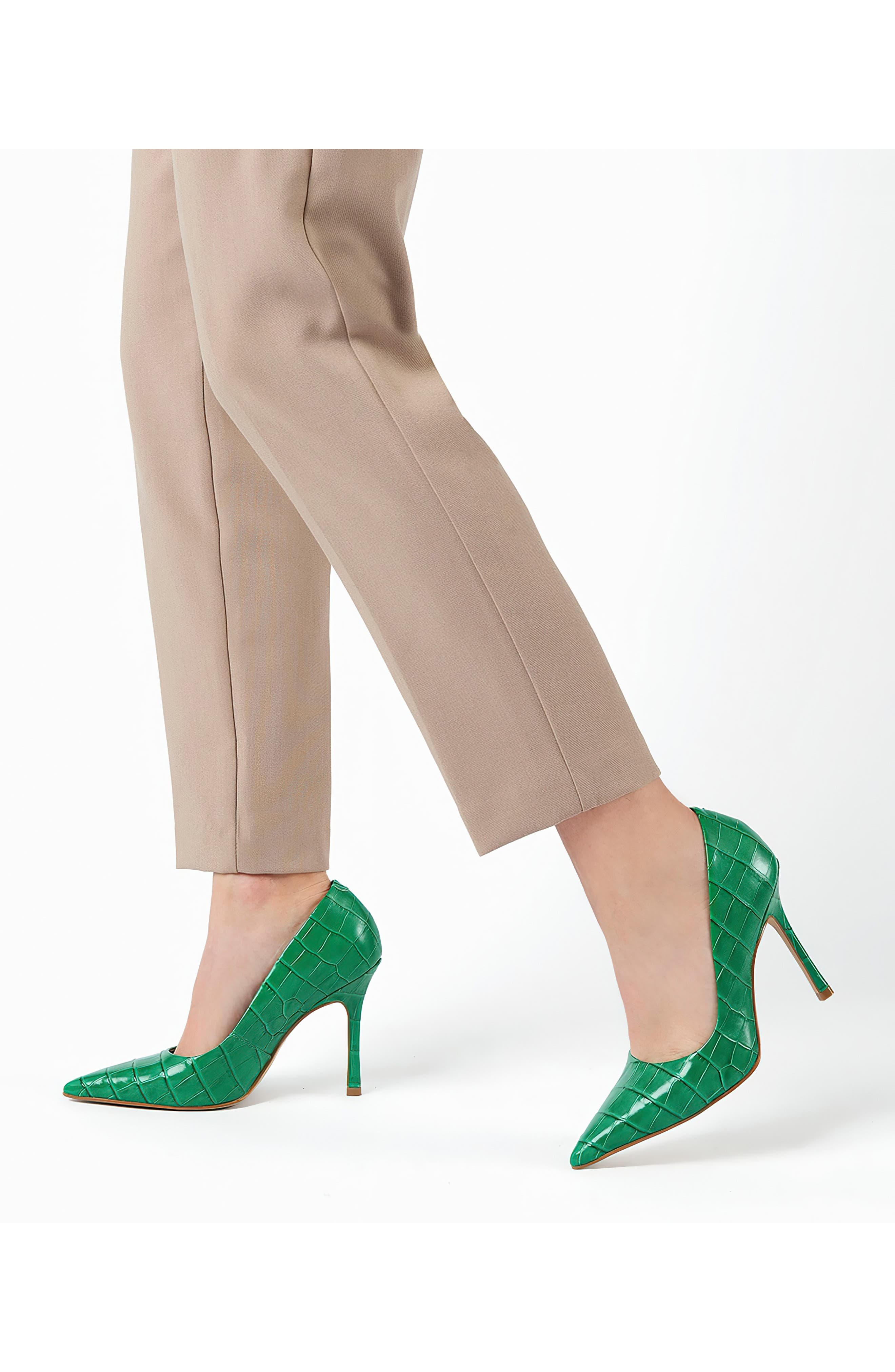 Dune London Bento Pointed Toe Pump, Alternate, color, 