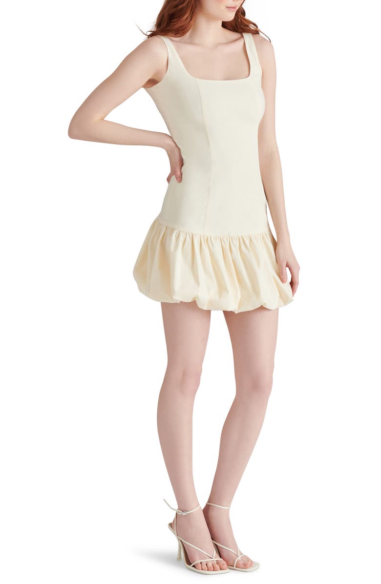 Steve Madden Ravenna Bubble Hem Minidress, Alternate, color, Antique
