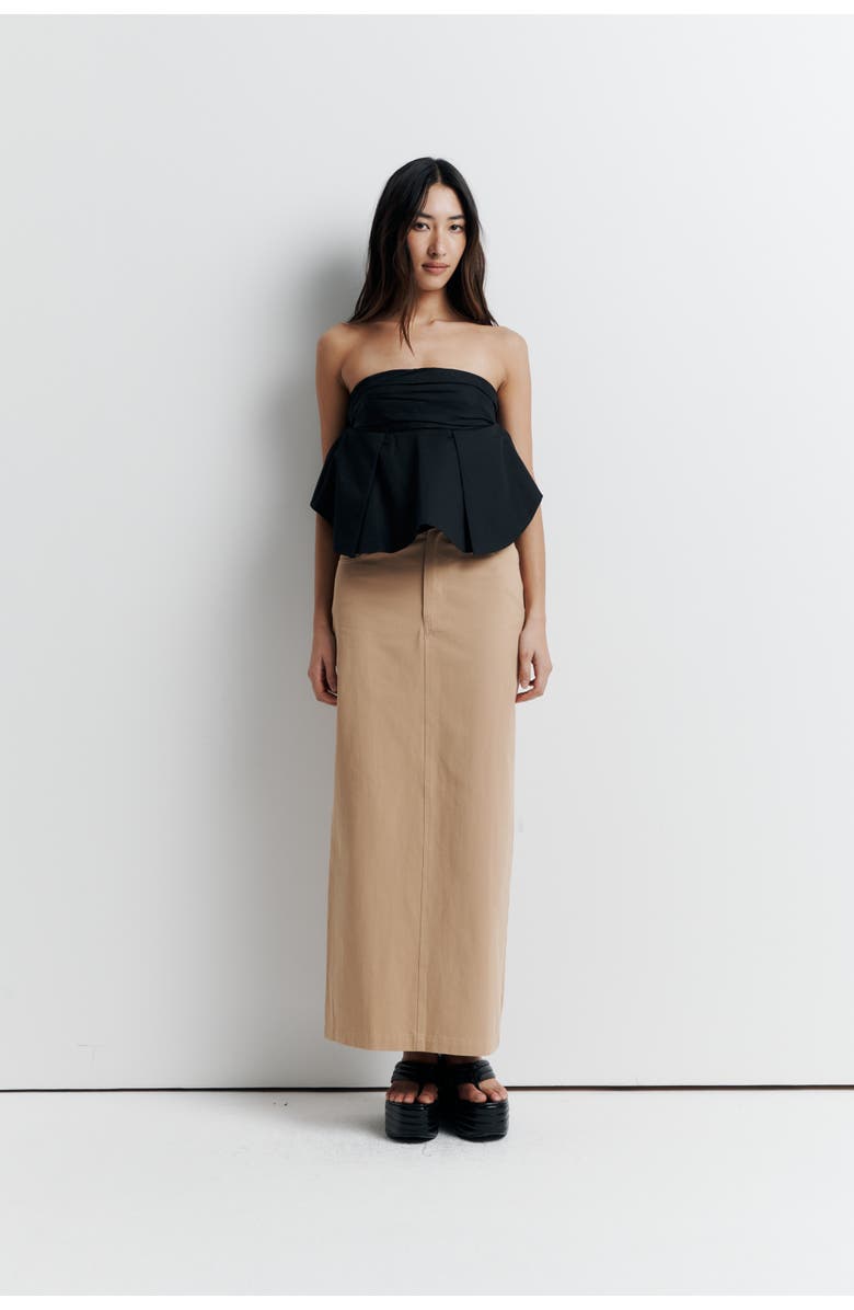 Romy the Brand Bella Bustier, Alternate, color, Black