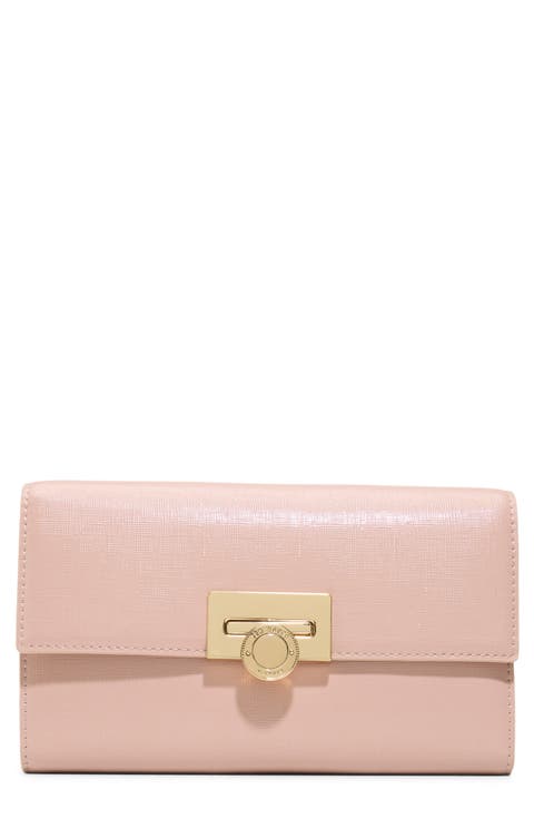 Parisa Faux Leather Flap Crossbody Bag
