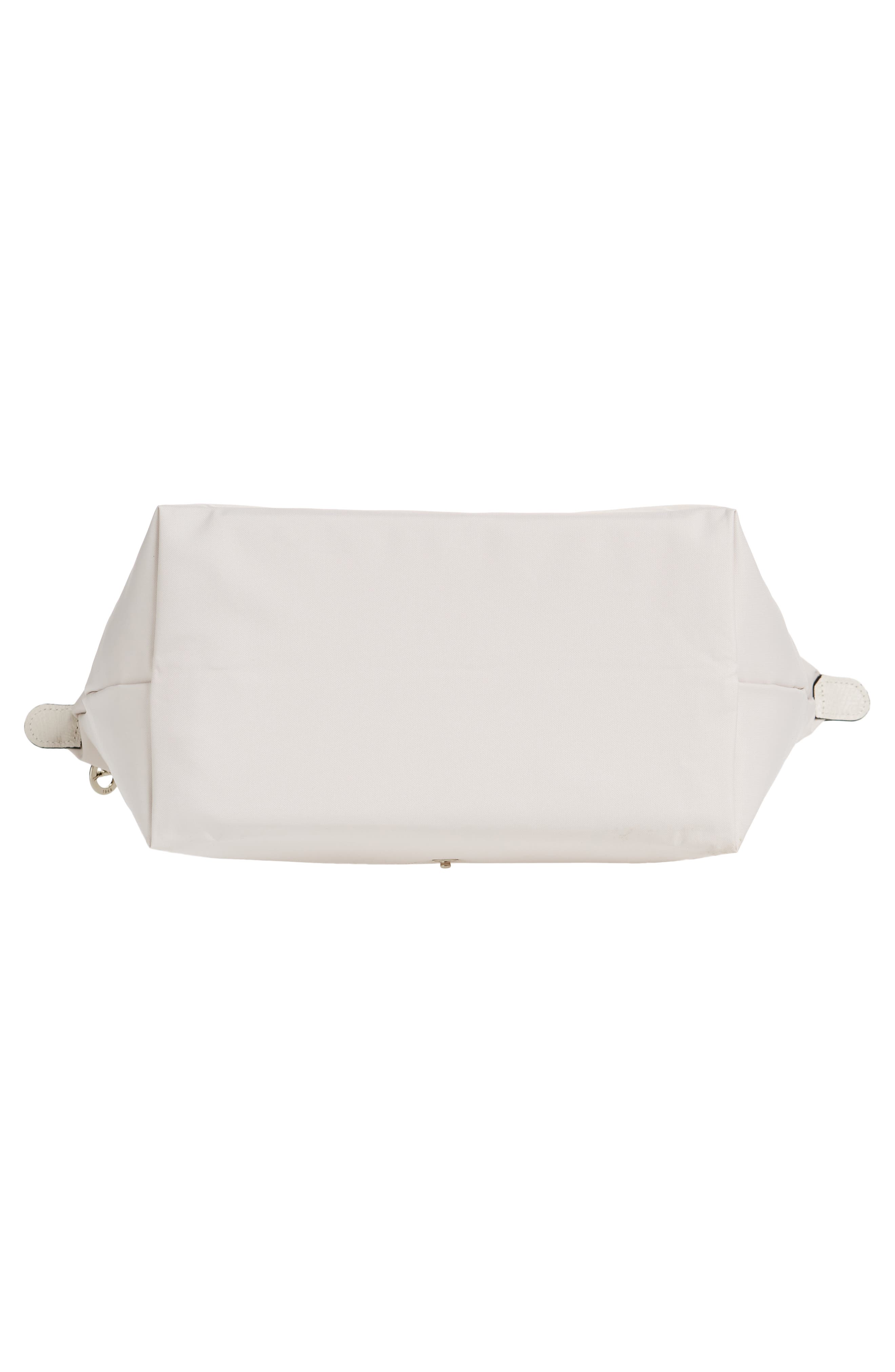 Small Le Pliage Recycled Canvas Shoulder Tote, Alternate, color, CHALK