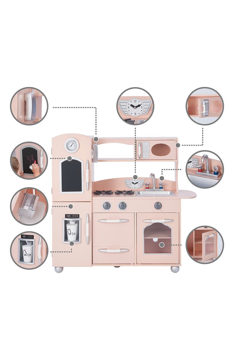 Teamson Kids Little Chef Westchester Kitchen Playset, Alternate, color, Pink