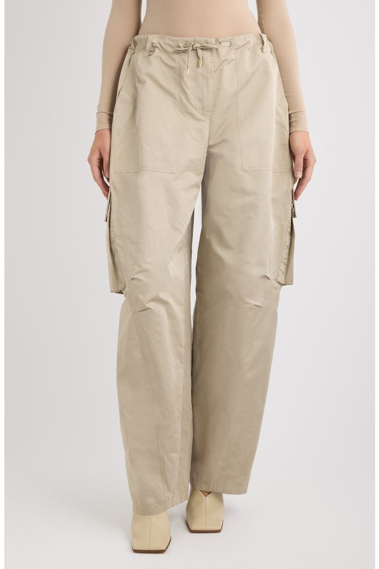 Drawstring Cargo Pants, Main, color, SABLE