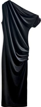 NEXT One-Shoulder Velvet Cocktail Dress