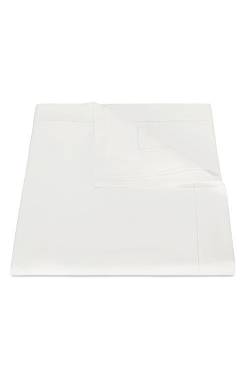 Matouk Bergamo Hemstitch Cotton Percale Duvet Cover