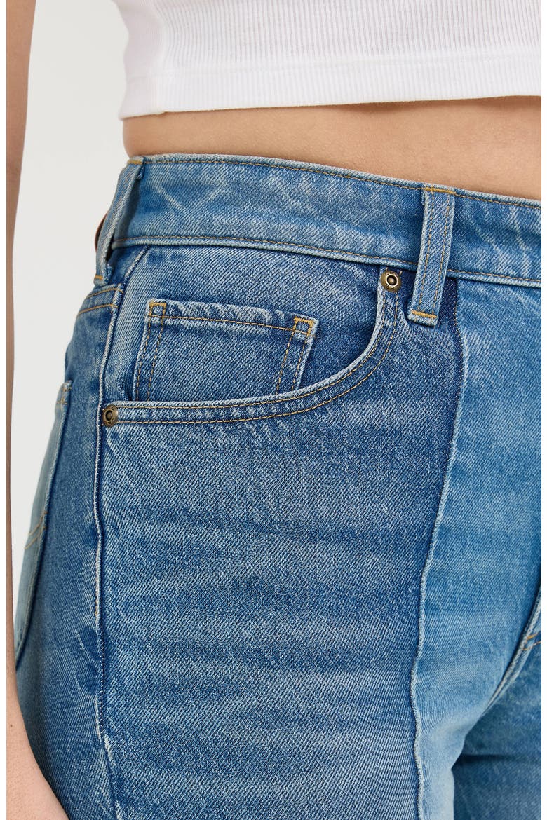 High Waist Flare Leg Jeans, Alternate, color, BIG ENERGY