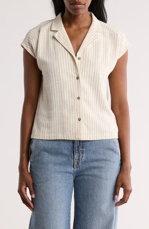 Stripe Camp Shirt