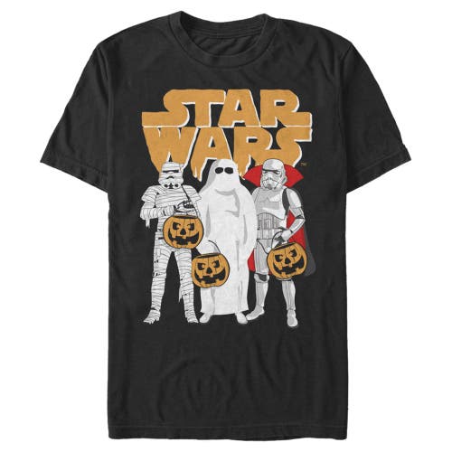 Star Wars: A New Hope Men's Star Wars A New Hope Stormtrooper Halloween Costumes  Graphic T-Shirt in Black  product