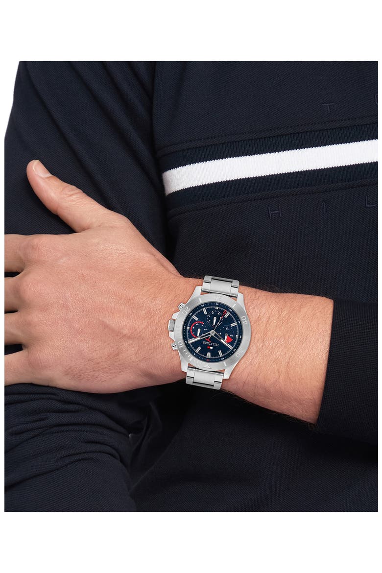 Bryan Multi-Function Bracelet Watch, Alternate, color, BLUE