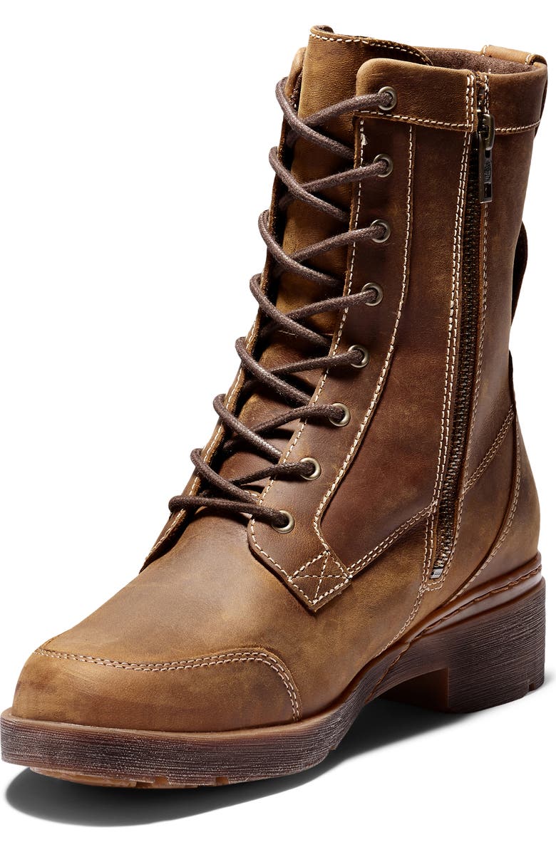 Timberland Graceyn Waterproof Lace-Up Boot, Alternate, color,