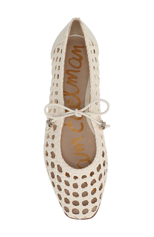 Sam Edelman Marcie Ballet Flat Modern Ivory Weave
