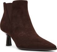 Anne Klein Cormack Croc Embossed Faux Leather Bootie