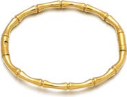Adornia Bamboo Texture Bracelet