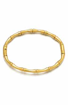 Adornia Bamboo Texture Bracelet