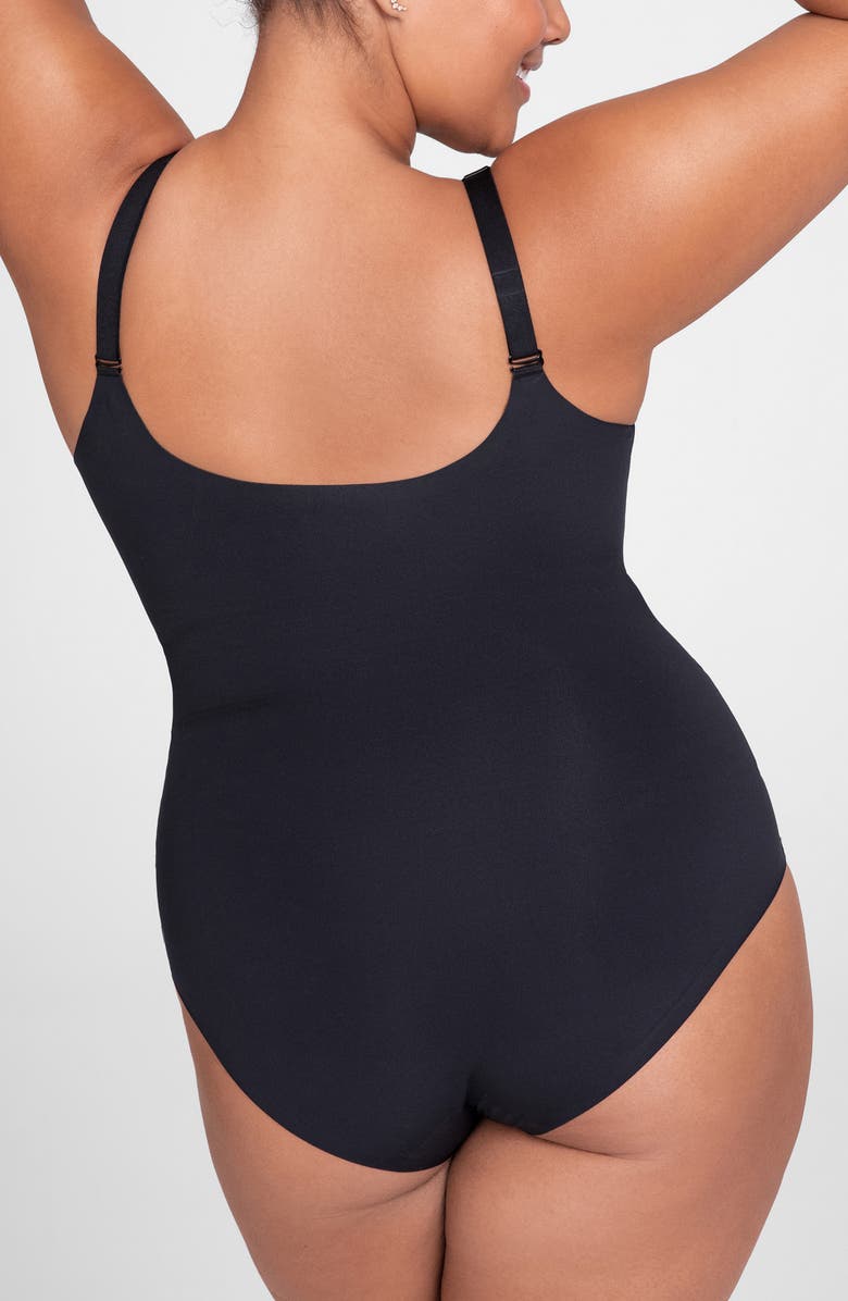 Honeylove Liftwear Cami Bodysuit, Alternate, color, Vamp