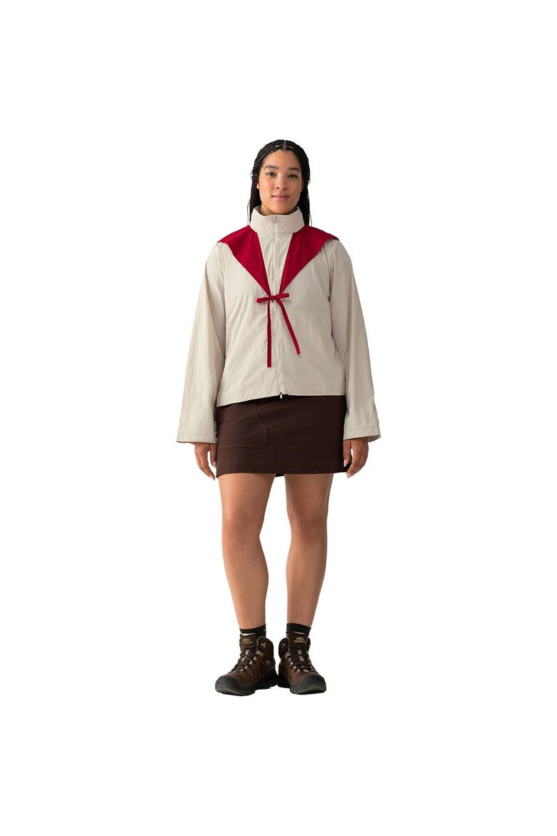 Packable Windbreaker - Women's, Alternate, color, Dolomite/Rowan