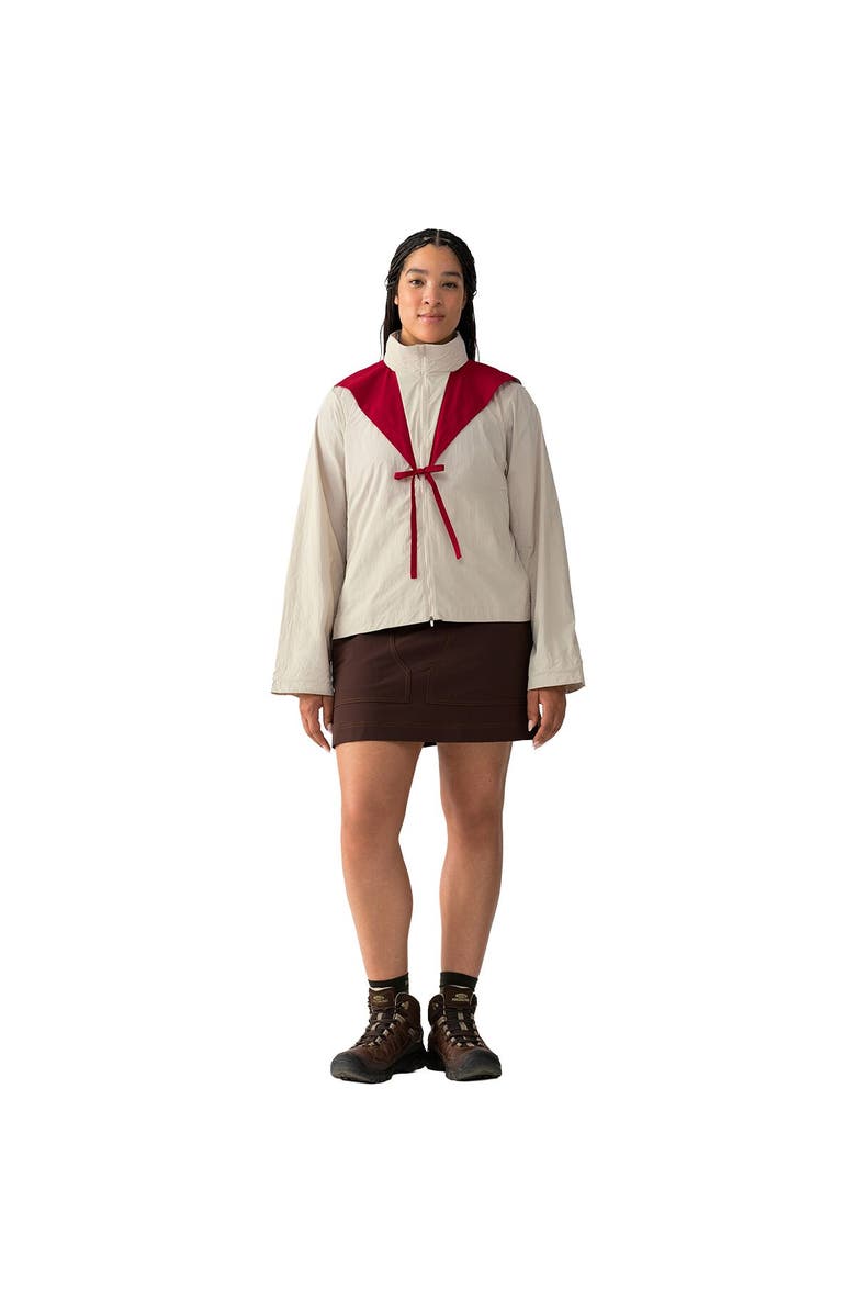 Hikerkind Packable Windbreaker - Women's, Alternate, color, Dolomite/Rowan