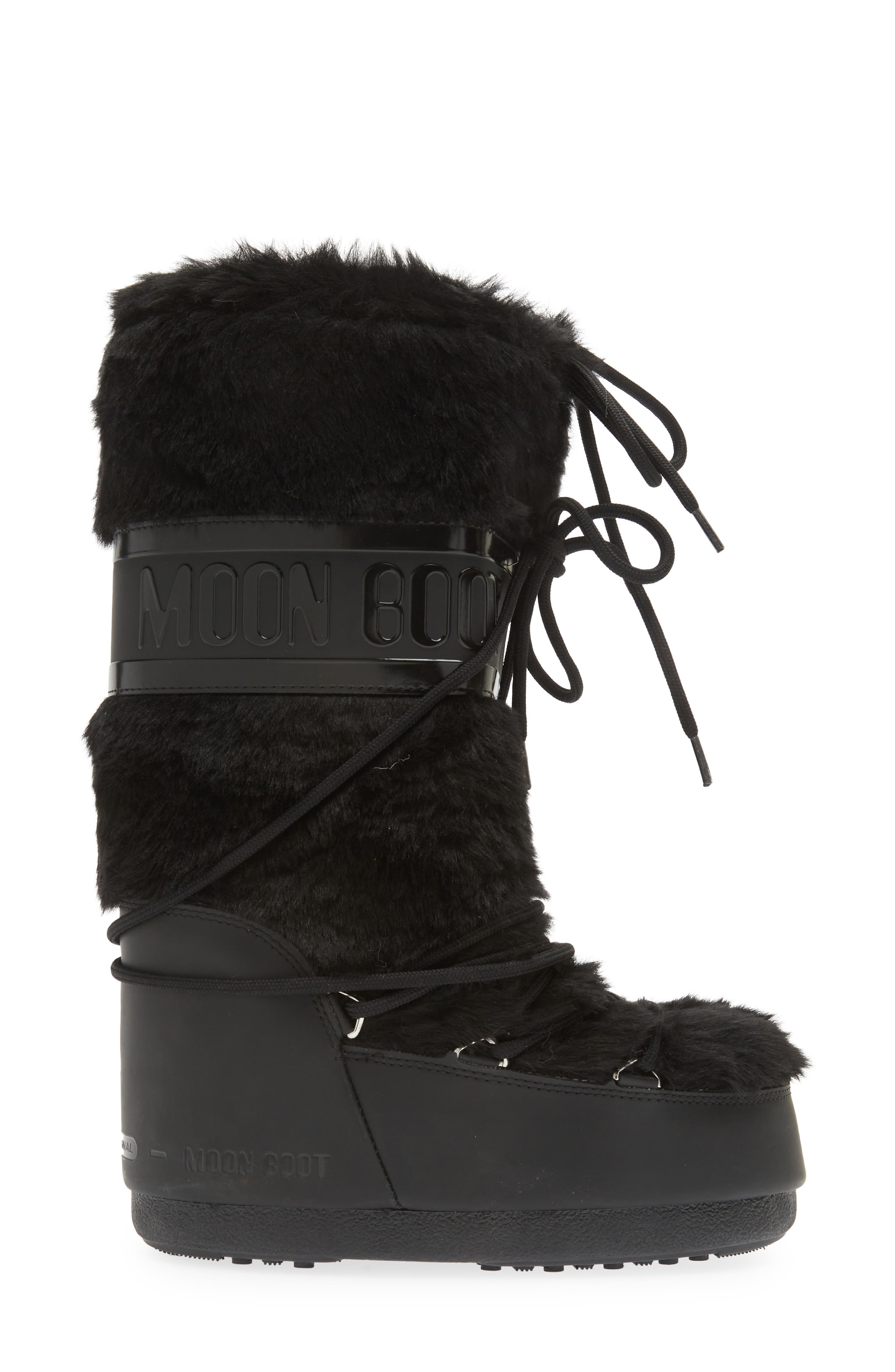 Moon Boot<sup>®</sup> Icon Water Resistant Faux Fur Moon Boot<sup>®</sup>, Alternate, color, 