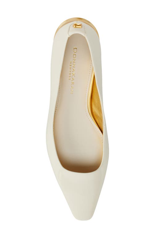 Donna Karan New York Savita Pump In Ivory