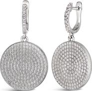 Anna Zuckerman Diamond Disco Earrings