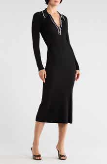 Yaretzi Collared Long Sleeve Dress