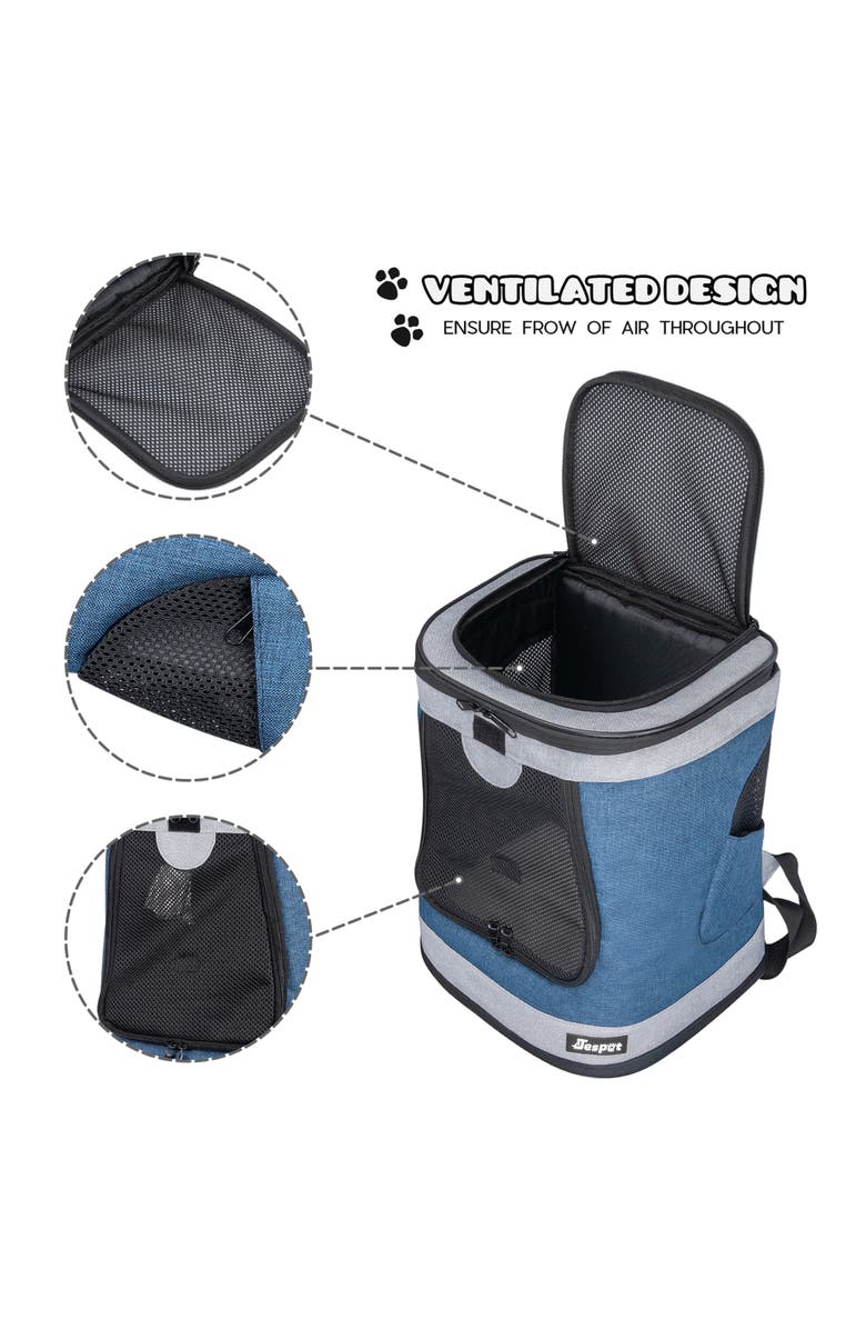 JESPET Pet Soft Backpack Carrier 13", Alternate, color,
