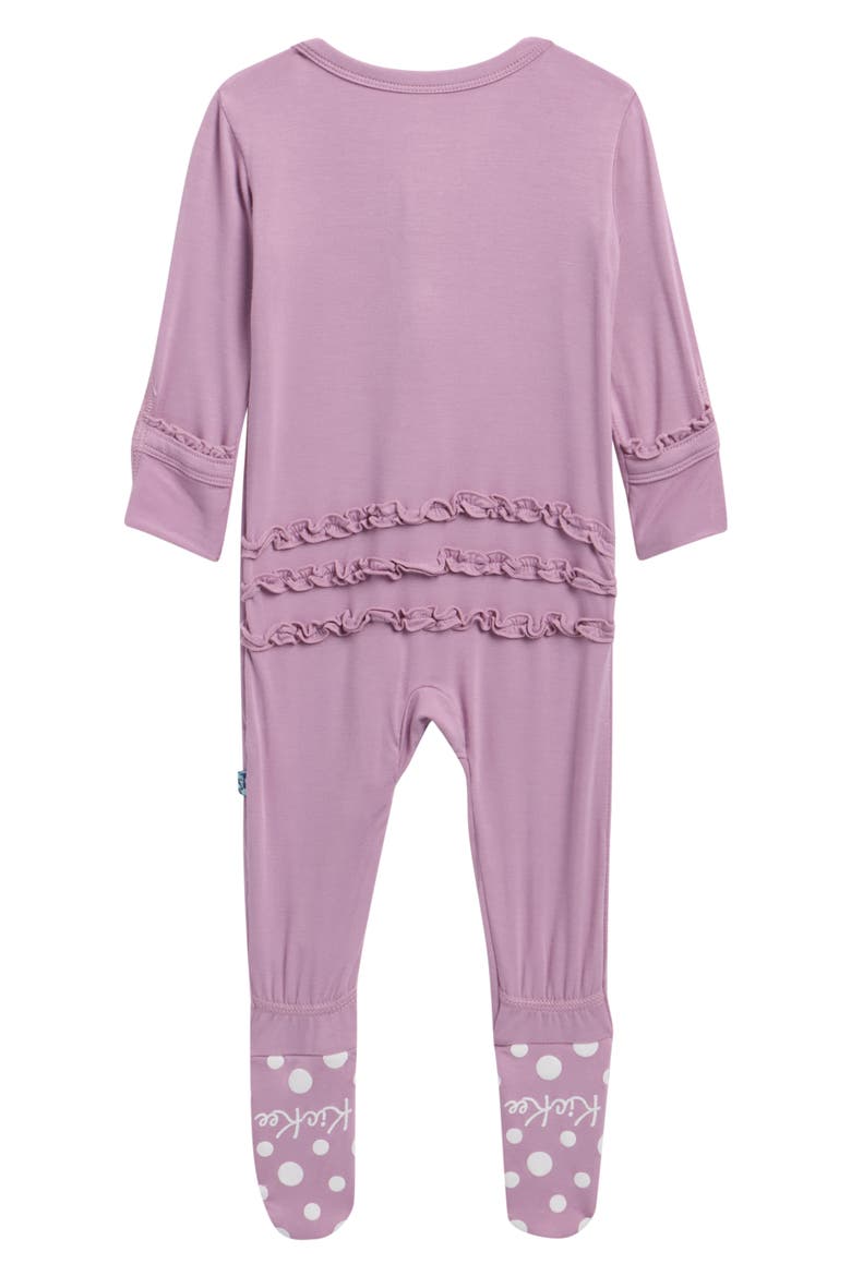 Muff Ruff Zip Footie, Alternate, color, LAVENDER