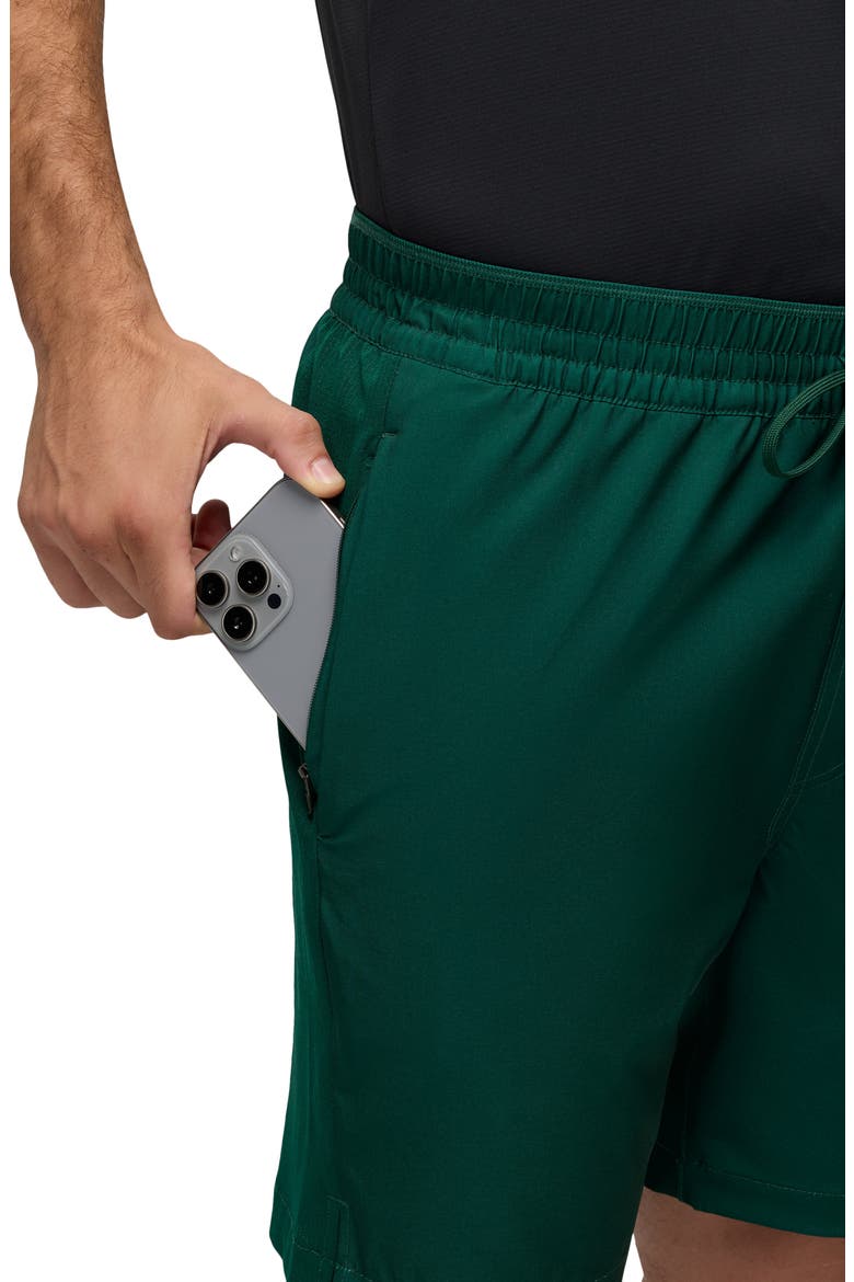 Intrinsic Breathe Lined Shorts, Alternate, color, ROOT GREEN