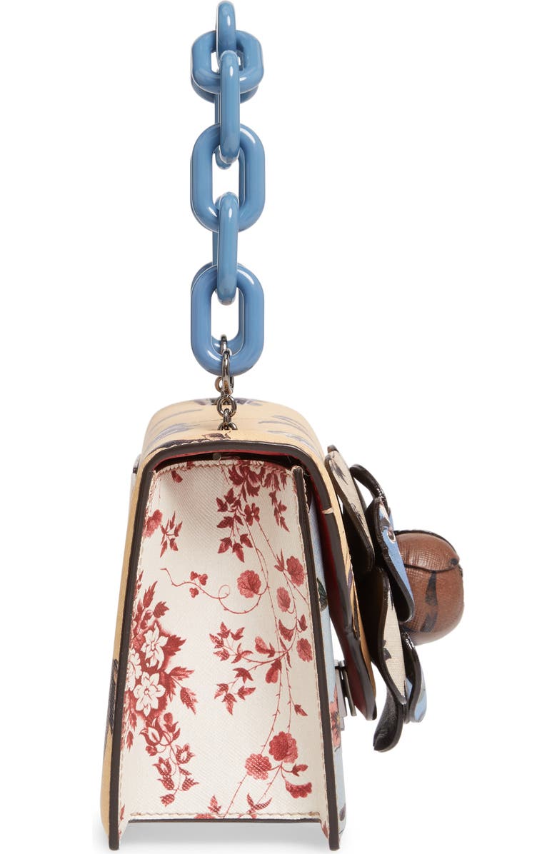 Oscar de la Renta Mini Leather Bag, Alternate, color,