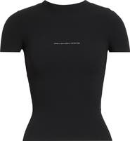 Alexander Wang Jacquard Logo Rib Sweater