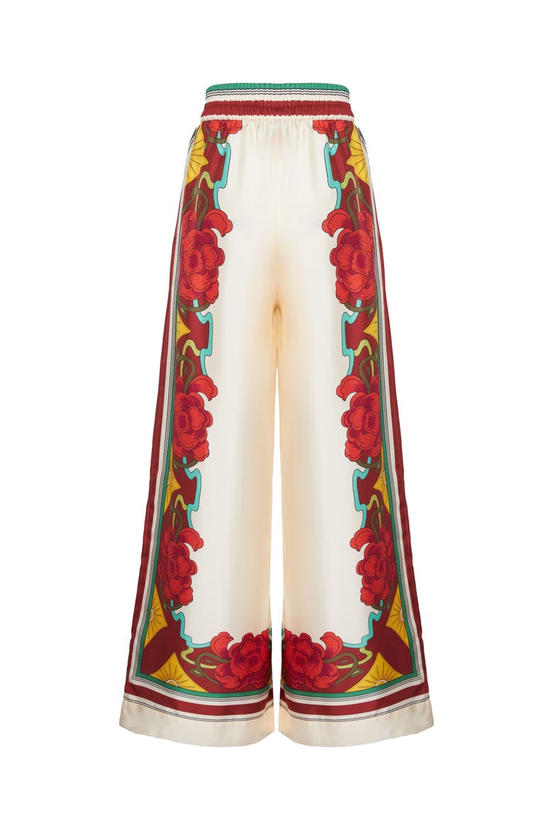 Palazzo Pants Placée, Alternate, color, Taormina Placée Ivory