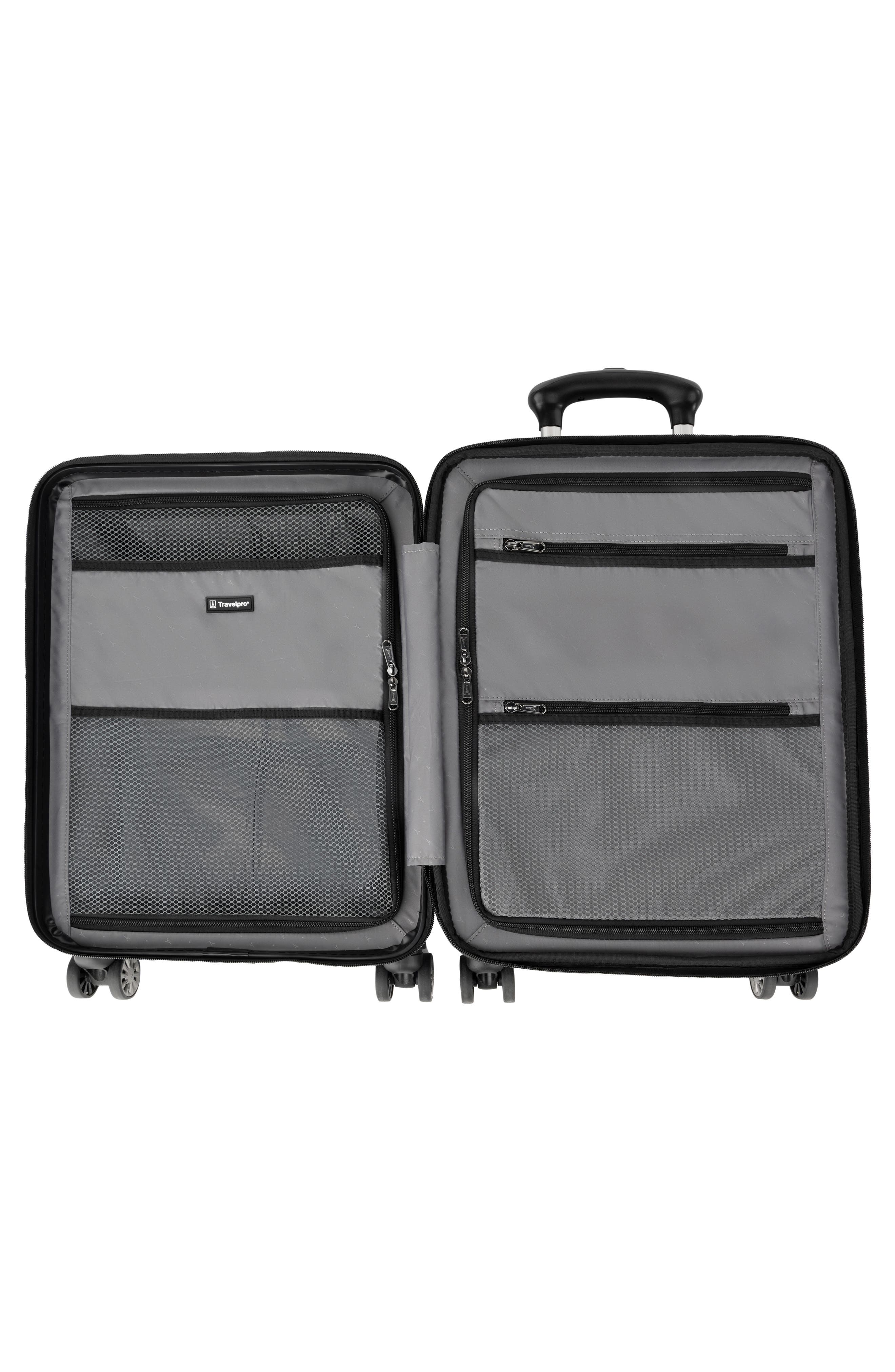 TRAVELPRO Rollmaster<sup>™</sup> Lite 2 20-Inch Expandable Carry-on Hardside Spinner Luggage, Alternate, color, Black Matte