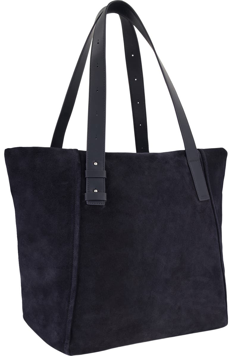Vince Westmore XL Suede Tote, Alternate, color, Night Blue