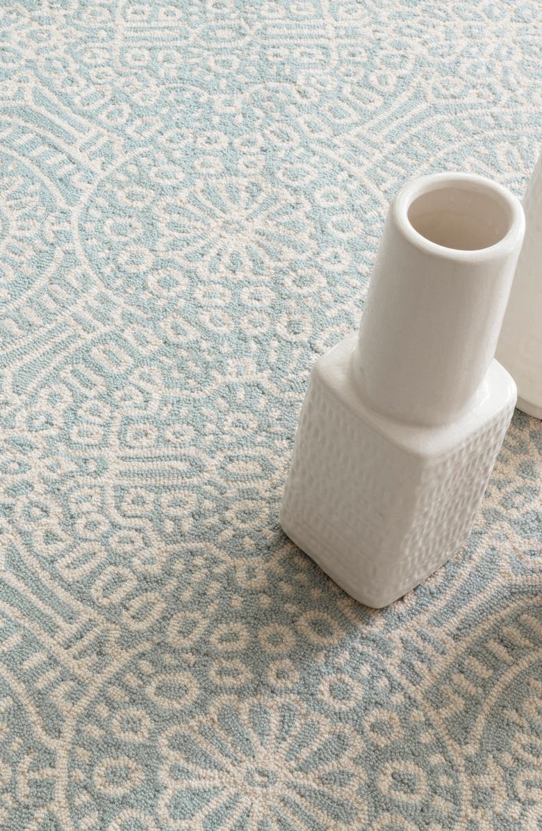 Dash & Albert Temple Micro Hooked Wool Rug, Alternate, color,